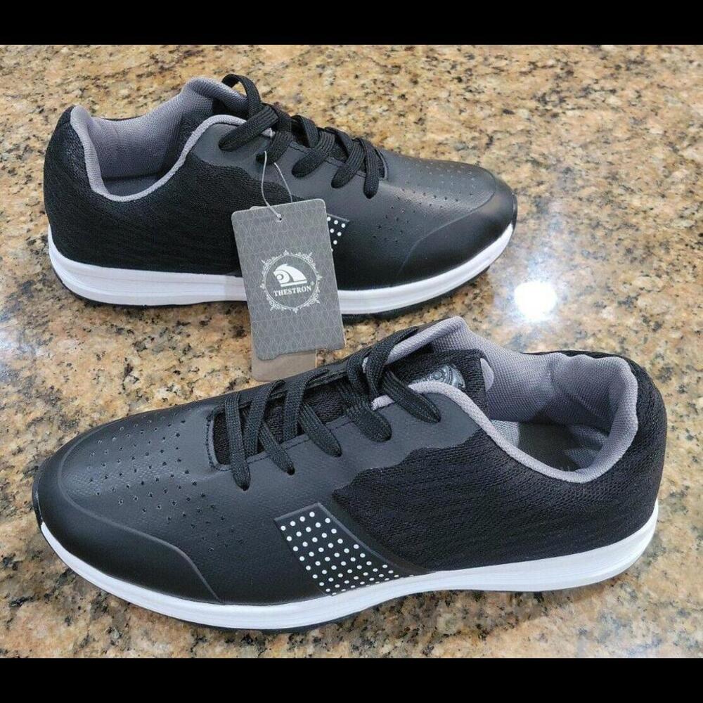 Thestron Nextlite Pro 2.0 Spikeless Mens Golf Shoes Professional Sneakers 45 10
